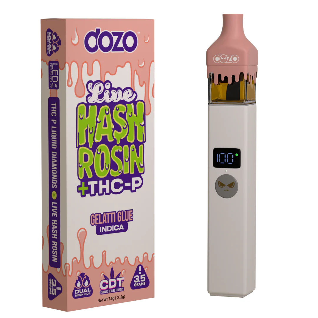 3.5g Dozo Live Hash Rosin THC-P Vape - Image 3