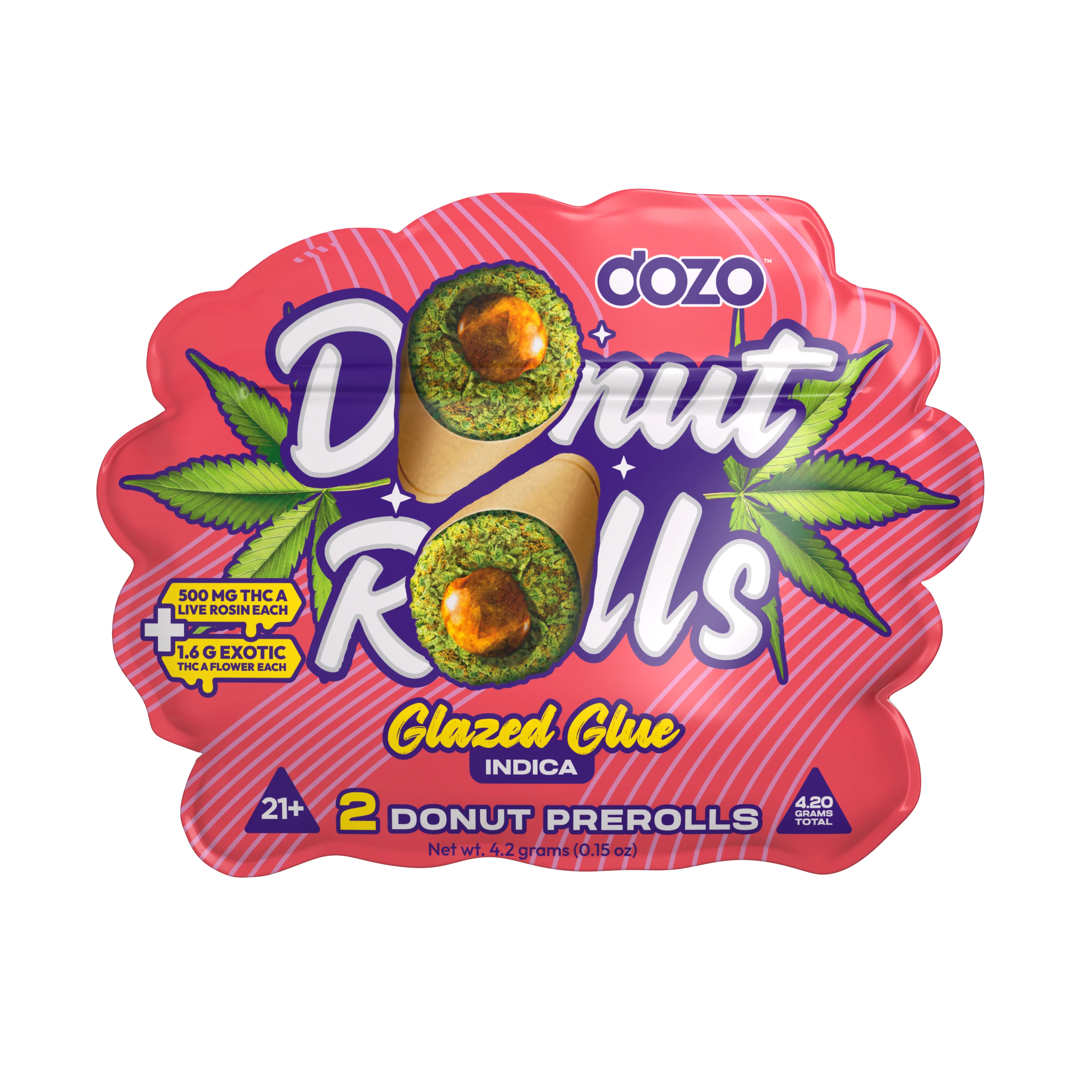 Dozo Donut Prerolls 4.20 g | Zooted Berry (Hybrid) - Image 6