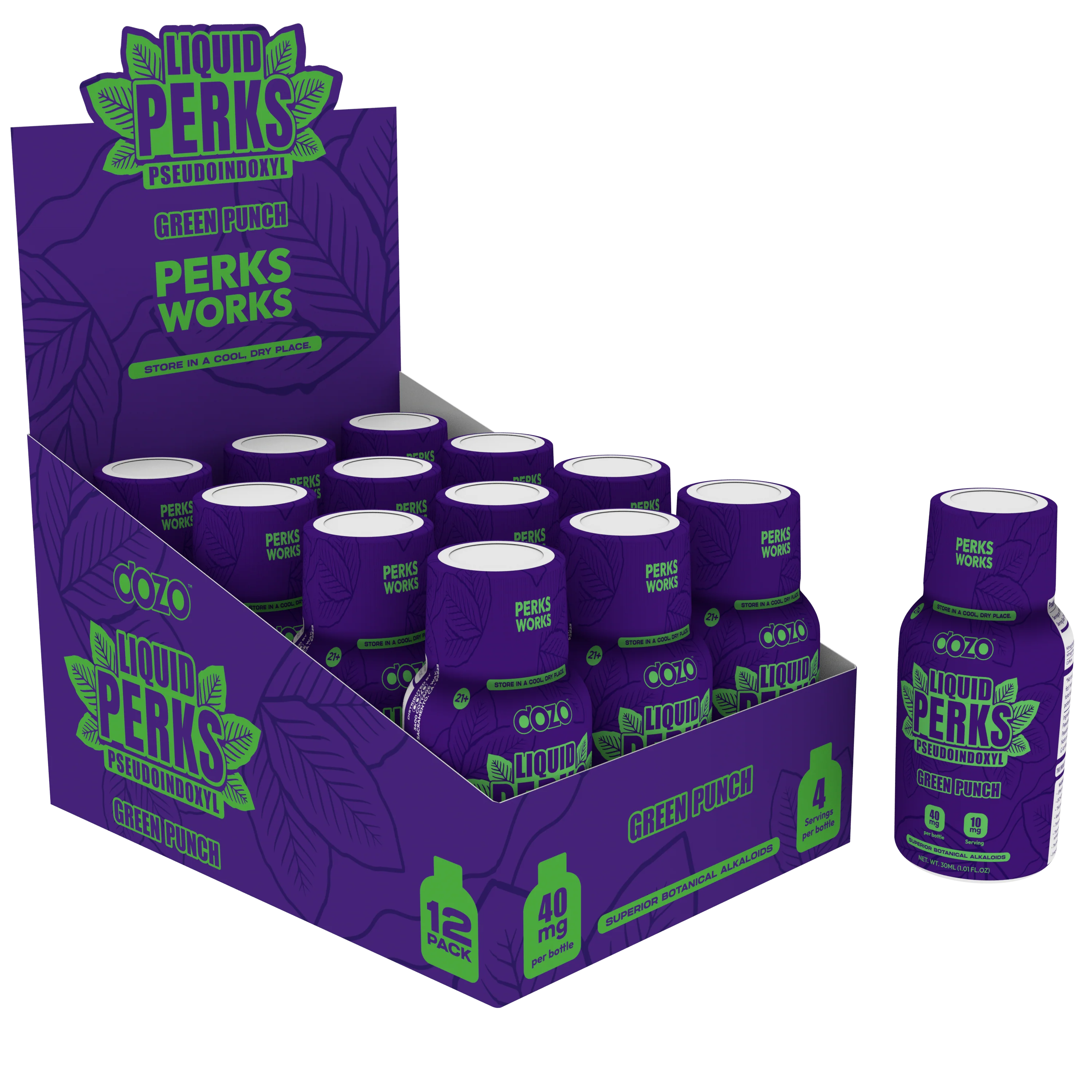 Dozo LIQUID PERKS PSEUDOINDOXYL | GREEN PUNCH - Image 3