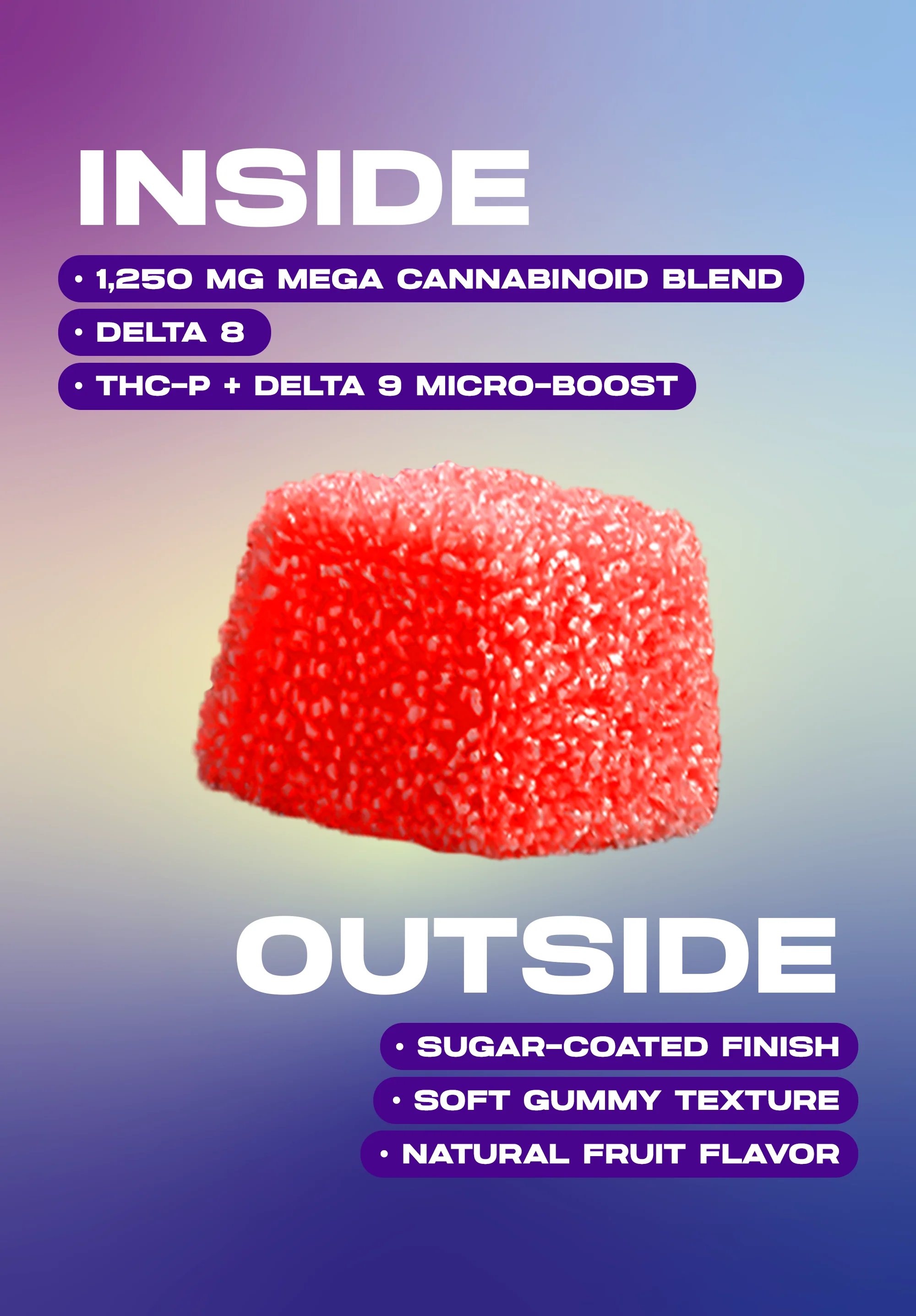 Dozo Mega Smashers – 1,250mg Ultra-Potent Gummies - Image 4