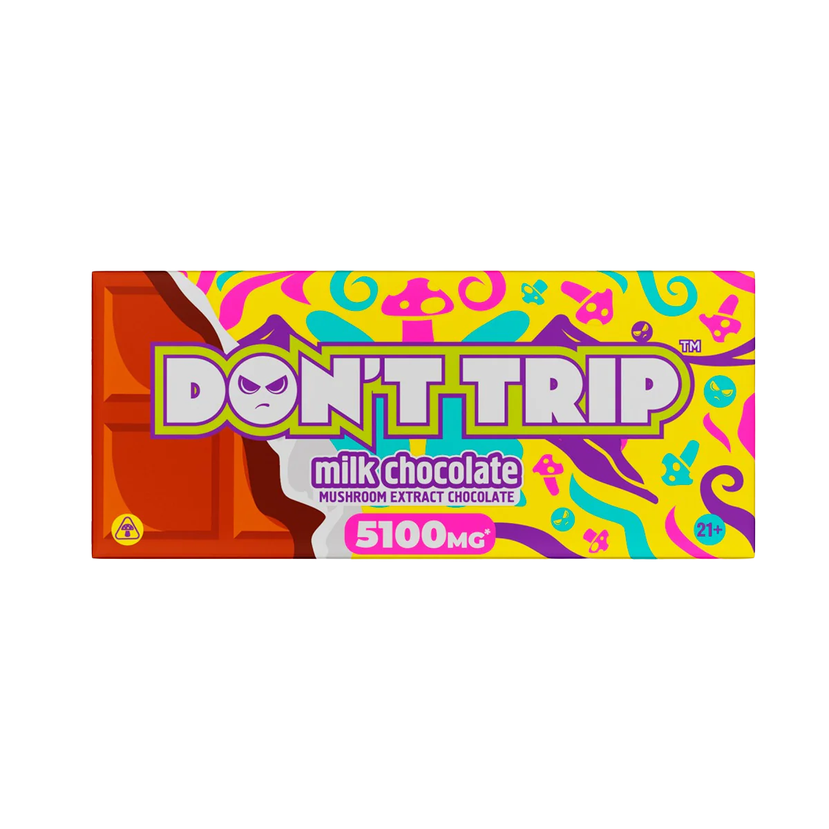 Don't Trip Mushroom Extract Chocolate 510mg - Image 2